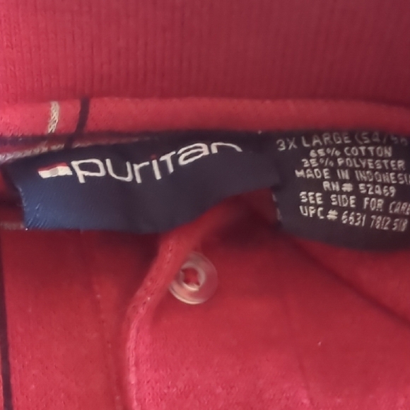 Red Checkered Polo Shirt - Picture 2 of 4